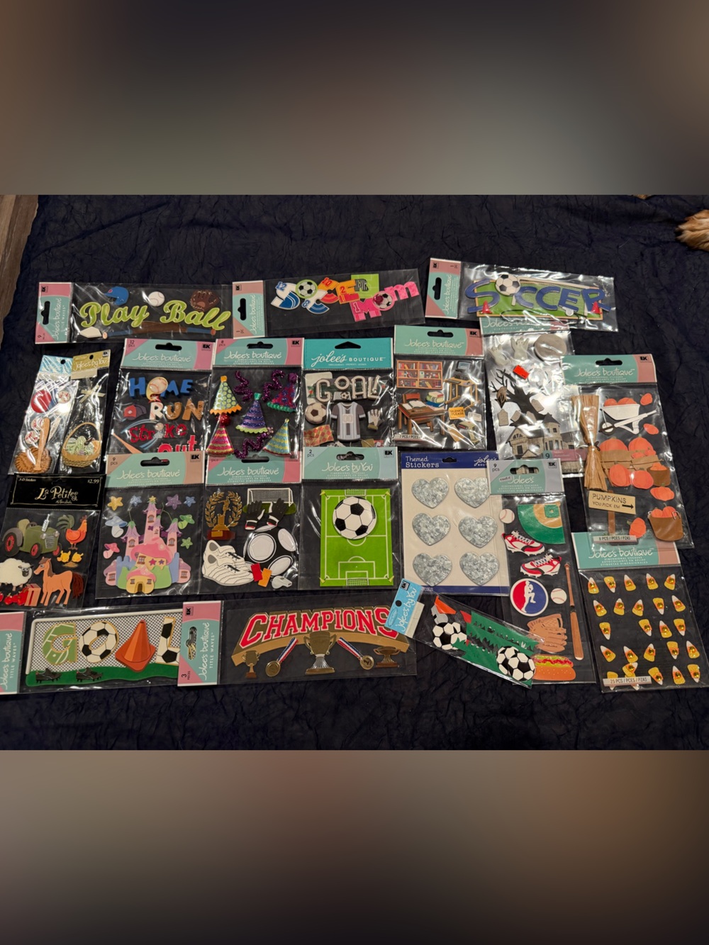 Jolee's Sticker Lot #8 - Sports and seasons Theme